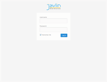Tablet Screenshot of intranet.javlin.eu